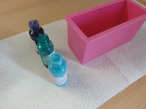 Seife marmorieren mit Glycerinseife