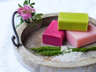 soap, horsetail, salt